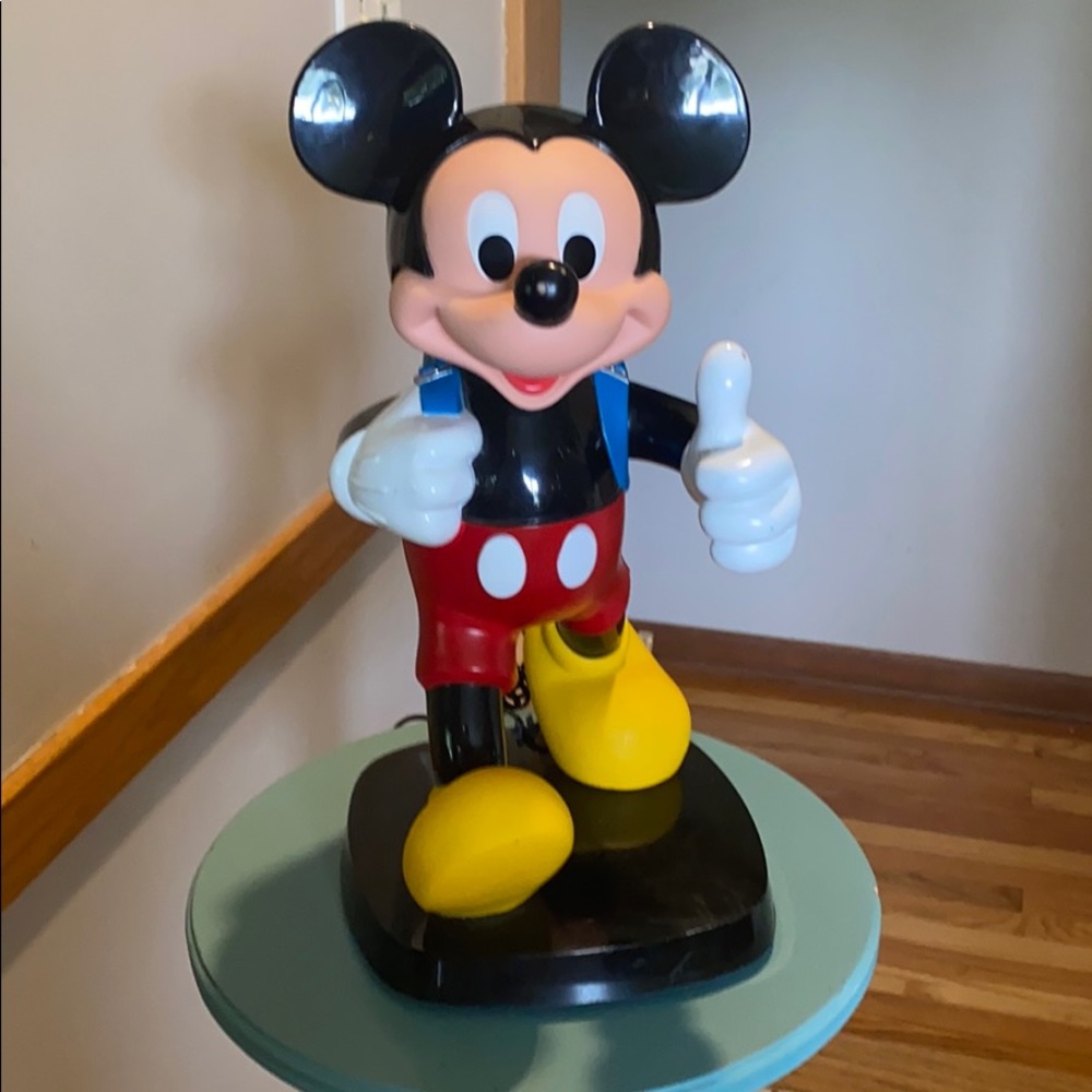 Vintage Mickey Mouse backpack phone from 1980’s
